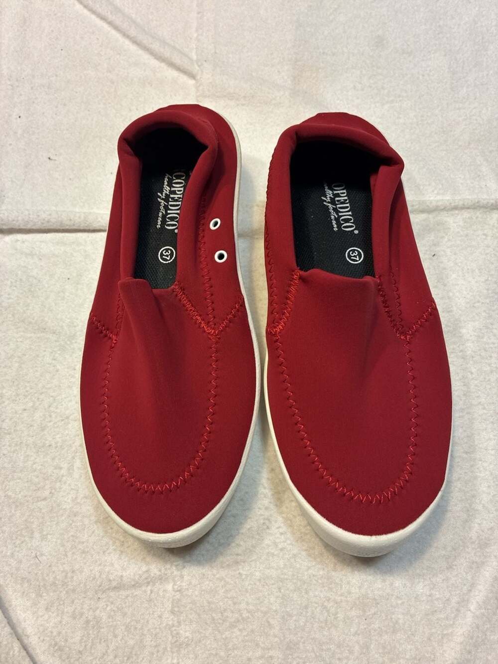 Arcopedico Red Slip-On Shoes Size 37